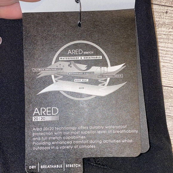 NWT!! Dare2B Achieve II Men's Waterproof Ski Overall Pants Black $200 - Picture 10 of 10